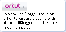 IndiBlogger community on Orkut